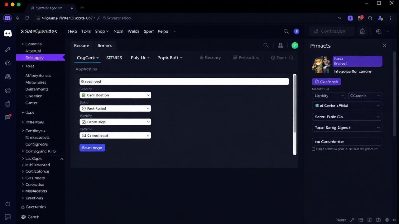 Discord server bot configuration and community moderation tools setup